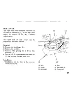 Предварительный просмотр 69 страницы Honda CB900F Hornet Owner'S Manual