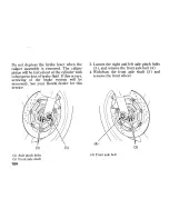 Предварительный просмотр 116 страницы Honda CB900F Hornet Owner'S Manual