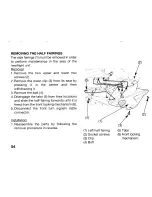 Предварительный просмотр 70 страницы Honda CBF 10000 Owner'S Manual