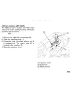 Предварительный просмотр 129 страницы Honda CBF 10000 Owner'S Manual