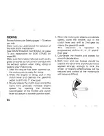 Предварительный просмотр 76 страницы Honda CBF1000 A Owner'S Manual