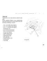 Предварительный просмотр 89 страницы Honda CBF1000 A Owner'S Manual