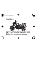 Предварительный просмотр 3 страницы Honda CBF250 Owner'S Manual