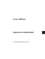 Preview for 269 page of Honda CBF500/A Owner'S Manual