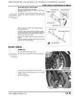 Предварительный просмотр 383 страницы Honda CBF600N Service Manual