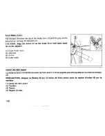 Preview for 154 page of Honda CBR 1000F Owner'S Manual