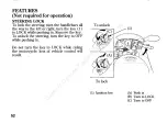 Предварительный просмотр 60 страницы Honda CBR1100XX series Owner'S Manual