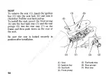 Предварительный просмотр 62 страницы Honda CBR1100XX series Owner'S Manual