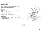 Предварительный просмотр 69 страницы Honda CBR1100XX series Owner'S Manual