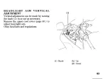 Предварительный просмотр 71 страницы Honda CBR1100XX series Owner'S Manual