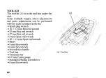 Предварительный просмотр 90 страницы Honda CBR1100XX series Owner'S Manual