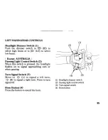 Предварительный просмотр 43 страницы Honda CBR1100XX Owner'S Manual