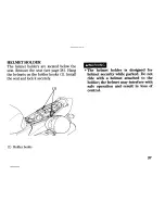 Предварительный просмотр 45 страницы Honda CBR1100XX Owner'S Manual