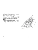 Предварительный просмотр 48 страницы Honda CBR1100XX Owner'S Manual