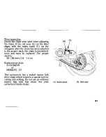 Предварительный просмотр 89 страницы Honda CBR1100XX Owner'S Manual