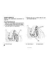 Предварительный просмотр 94 страницы Honda CBR1100XX Owner'S Manual