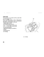 Предварительный просмотр 72 страницы Honda CBR125RW Owner'S Manual