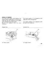 Предварительный просмотр 73 страницы Honda CBR125RW Owner'S Manual