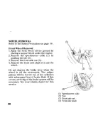 Предварительный просмотр 92 страницы Honda CBR125RW Owner'S Manual