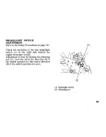 Предварительный просмотр 103 страницы Honda CBR125RW Owner'S Manual