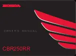 Предварительный просмотр 1 страницы Honda CBR250RR 2021 Owner'S Manual