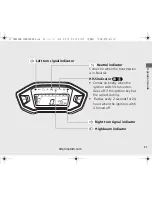 Предварительный просмотр 34 страницы Honda CBR500R Manual