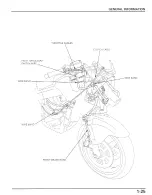 Предварительный просмотр 28 страницы Honda CBR600F4I 2001 Service Manual