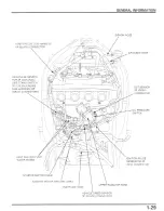 Предварительный просмотр 32 страницы Honda CBR600F4I 2001 Service Manual