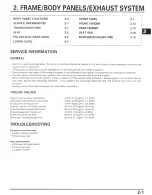 Предварительный просмотр 46 страницы Honda CBR600F4I 2001 Service Manual