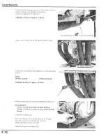 Предварительный просмотр 85 страницы Honda CBR600F4I 2001 Service Manual