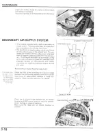 Предварительный просмотр 87 страницы Honda CBR600F4I 2001 Service Manual