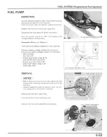 Предварительный просмотр 166 страницы Honda CBR600F4I 2001 Service Manual