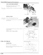 Предварительный просмотр 167 страницы Honda CBR600F4I 2001 Service Manual