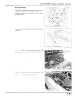 Предварительный просмотр 174 страницы Honda CBR600F4I 2001 Service Manual