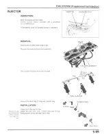 Предварительный просмотр 182 страницы Honda CBR600F4I 2001 Service Manual