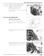 Предварительный просмотр 194 страницы Honda CBR600F4I 2001 Service Manual