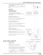 Предварительный просмотр 196 страницы Honda CBR600F4I 2001 Service Manual