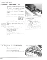 Предварительный просмотр 245 страницы Honda CBR600F4I 2001 Service Manual