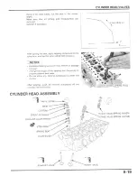 Предварительный просмотр 260 страницы Honda CBR600F4I 2001 Service Manual