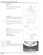 Предварительный просмотр 345 страницы Honda CBR600F4I 2001 Service Manual