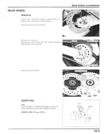 Предварительный просмотр 374 страницы Honda CBR600F4I 2001 Service Manual