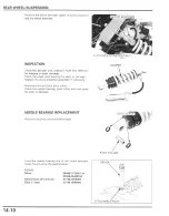 Предварительный просмотр 381 страницы Honda CBR600F4I 2001 Service Manual