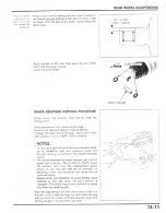 Предварительный просмотр 382 страницы Honda CBR600F4I 2001 Service Manual