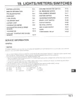 Предварительный просмотр 461 страницы Honda CBR600F4I 2001 Service Manual