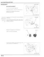 Предварительный просмотр 464 страницы Honda CBR600F4I 2001 Service Manual