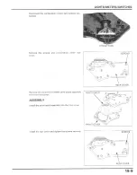 Предварительный просмотр 469 страницы Honda CBR600F4I 2001 Service Manual