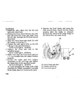 Предварительный просмотр 130 страницы Honda CBR600RP Owner'S Manual