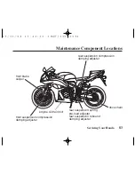 Предварительный просмотр 92 страницы Honda CBR600RR 2007 Owner'S Manual