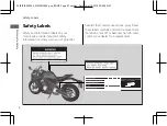 Предварительный просмотр 8 страницы Honda CBR650R 2019 Owner'S Manual