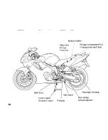 Предварительный просмотр 22 страницы Honda CBR6OOF Owner'S Manual